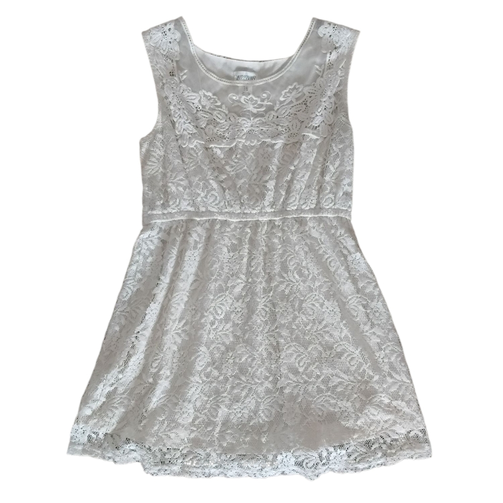 Motherhood Maternity Top Womens Medium Romantic Feminine Coastal Cowgirl Lace